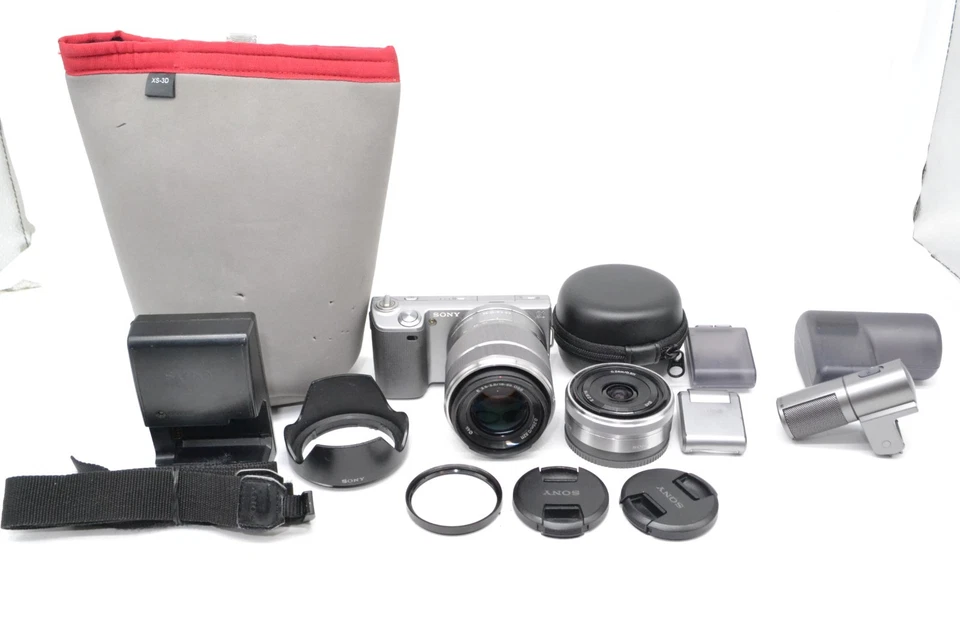 Sony Alpha NEX-3 14.2MP Mirrorless Digital Camera w/ 2 Lenses Kit E Mount tested - Image 2 of 4