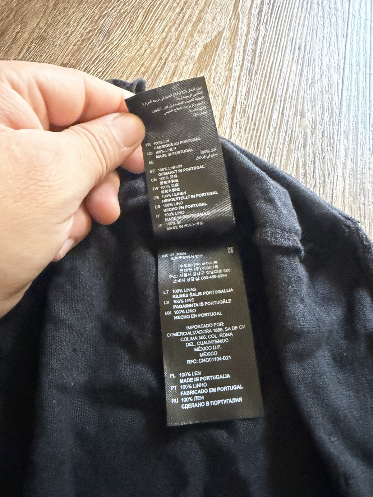 Sandro Paris  Solid Short Sleeve (Measurements In… - image 8