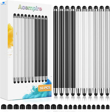 Stylus 10 Pcs , 2-in-1 Pen for Touchscreen, High Precision and...
