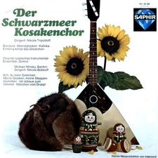 Domra - Michael Minsky, Nikolai Bobkoff - Der Schwarzmeer Kosakenchor LP .*