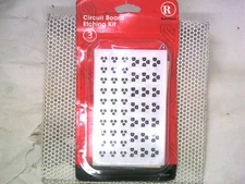 RadioShack ETCHING KIT FOR CIRCUIT BOARD ONE BLANK BOARD WITH 3-STENCILS 2770159