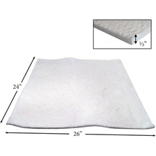 Universal Baffle Insulation Blanket #1 (26" x 24" x 1/2")