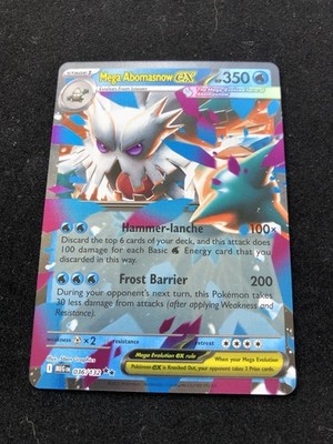 Mega Evolution English Mega Abomasnow ex 036/132 Pokemon NM | eBay
