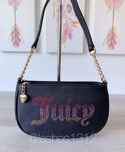 JUICY COUTURE Purse Be Classic Shoulder Bag - Black - Picture 2 of 7