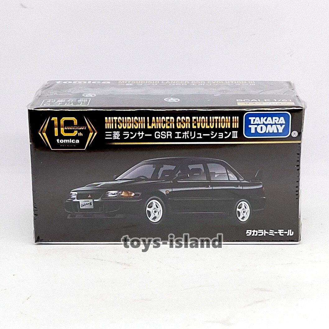 TOMICA Premium 10th Anniversary MITSUBISHI LANCER GSR EVOLUTION