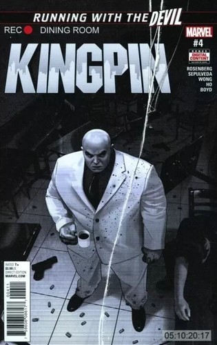 Kingpin #4 - Marvel 2017 - Cubierta de Jeff Dekal