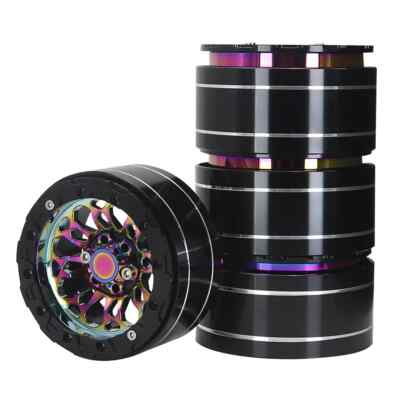 2.2'' Metal Electroplating Colorful Wheel Hub For 1/8 1/10Traxxas Trx6 Axial Rr10