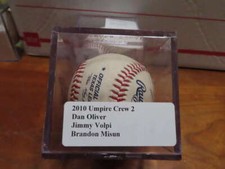 2010 Texas League Umpire Crew 2 Dan Oliver Jimmy Volpi Brandon Misun bxtx2
