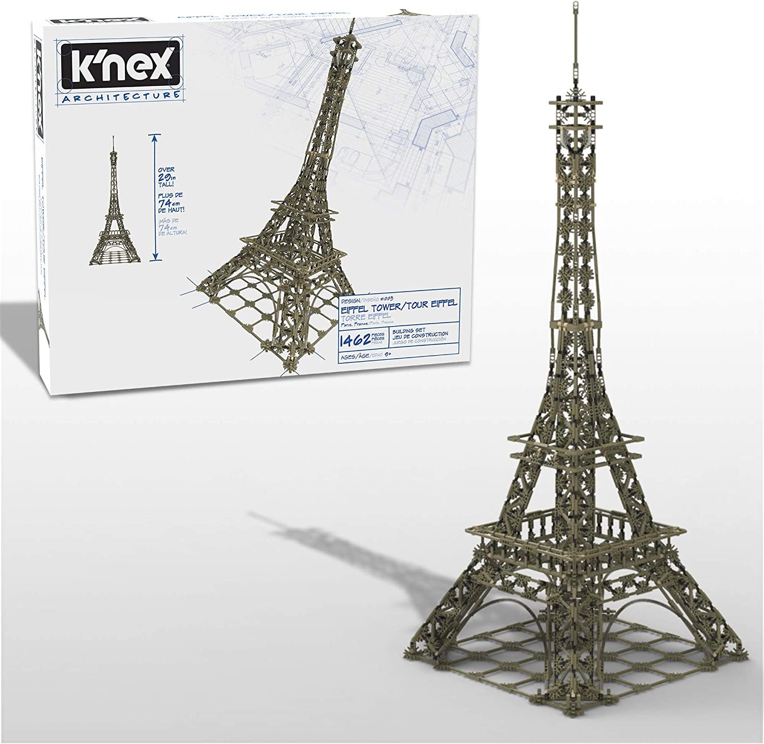 Набор для строительства Эйфелевой башни KNEX 15238 Architecture Развивающие игрушки для детей 1 25790₽