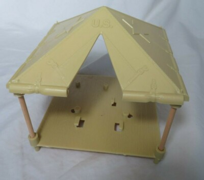 Army tent for Toy Soldiers MPC U.S 54-60MM