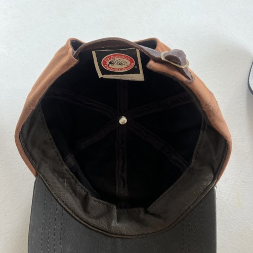 Cappello The Australian Outback Collection cotone pelle oliata Made in Canada - Foto 9 di 10