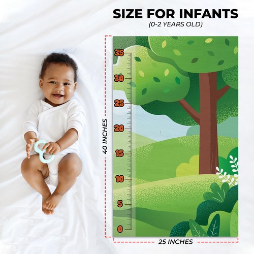 Height Growth Chart for Infant | Growth Ruler Chart Wall Decor - Picture 174 of 192