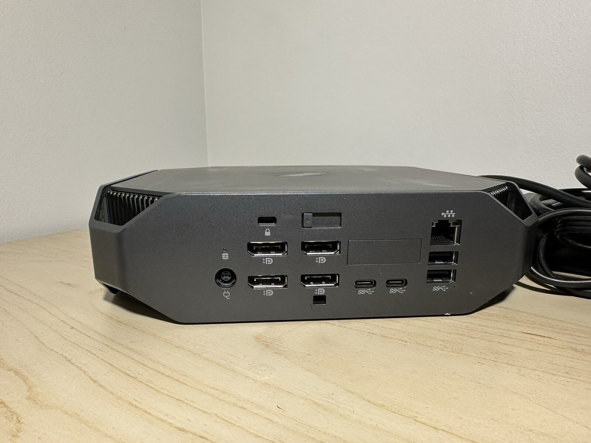 HP Z2 Mini G3 Workstation i7-7700 @ 3.60GHZ 16GB w AC Adapter