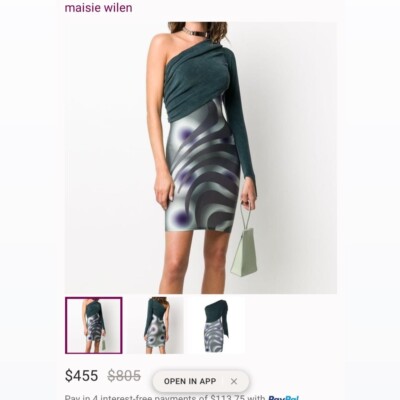 Maisie Wilen Galaxy Dress size XS