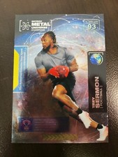 2021 Skybox Metal Universe Trey Sermon Rc Nfl card #93