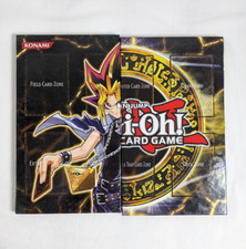 YUGIOH TCG CCG Lot Of 2 HARD SHELL FOLDING PLAYMATS Good Condition 2