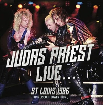 New JUDAS PRIEST LIVE ST LOUIS 1986 KING BISCUIT FLOWER HOUR