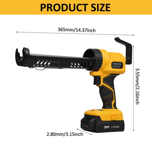 Cordless Caulking Machine Hand-held Cordless Electric Caulking Machine Y5R9 - Picture 2 of 11