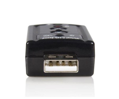 ICUSBAUDIO7 Startech Virtual 7.1 USB Stereo Audio Adaptor External Sound Card - Picture 4 of 8
