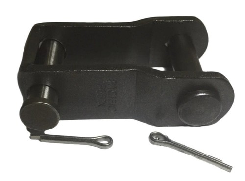 662 Pintle Chain Connecting Link with Pins and Cotters - 1.664" Pitch (QTY 2)* - Picture 2 of 2