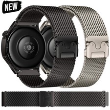 22mm Luxury Metal Strap for Huawei Watch GT 5 4 3 2 2e 46mm Titanium Alloy Band