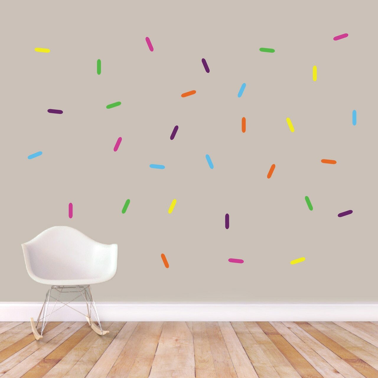 Sprinkles Wall Decal Set for Kids Nursery Baby Room Accent Stickers