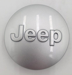 OEM Jeep 2.5" Light Silver Center Cap - 1LB77TRMAC/1LB77LS1AC