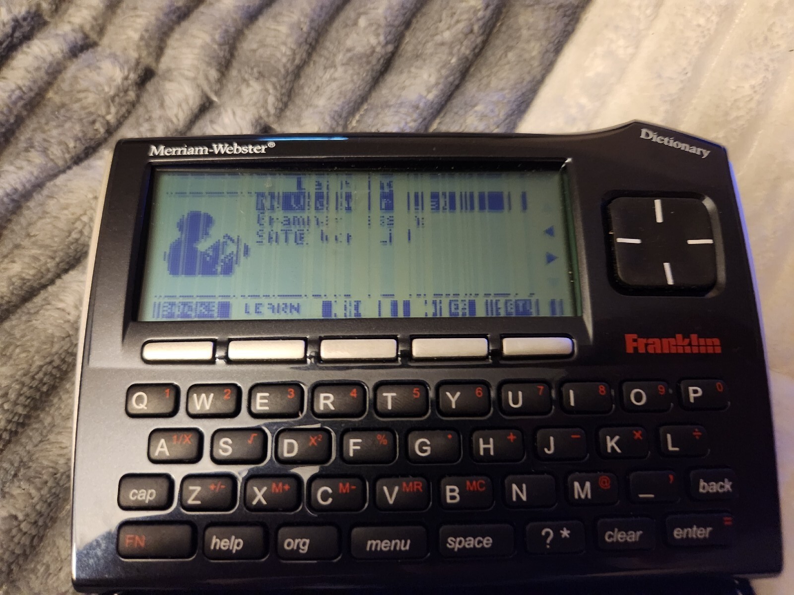 Franklin Electronics MWD1510 Dictionary Thesaurus Translator (Parts