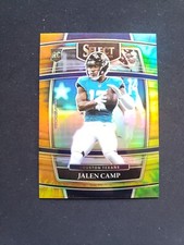 2021 Panini Select Concourse Tie-Dye Prizm /25 Jalen Camp #97 Rookie RC