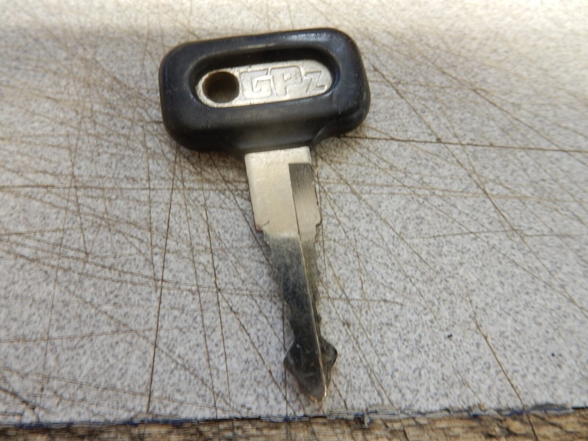 Vintage Kawasaki OEM Factory Pre Cut GPZ Motorcycle Key
