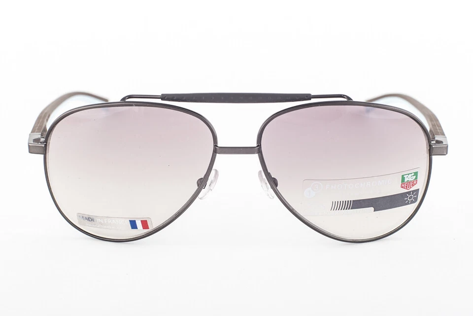 Gafas de sol Tag Heuer automáticas 881 115 marrón oscuro azul claro/marrón degradado Foto 2 de 3