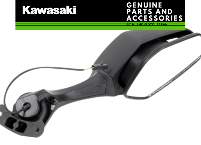 2016-2020 Kawasaki Ninja ZX10R RR LH Mirror with Turn Signal 2016-2020 Kawasaki Ninja ZX10R RR LH Mirror with Turn Signal