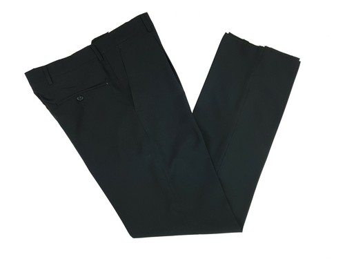 Pantalone Uomo Classico Fresco Lana Pens Elegante Vita Alta Gamba Larga Leggero - Imagen 10 de 15
