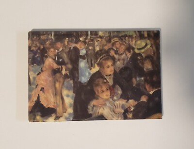 Pierre Auguste Renoir Bal du Moulin de la Galette Fridge Magnet Souvenir 2'' x 3''