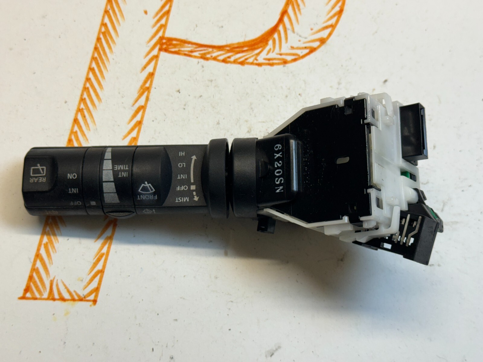 2005-2007 Nissan Murano OEM Wiper Control Switch Used