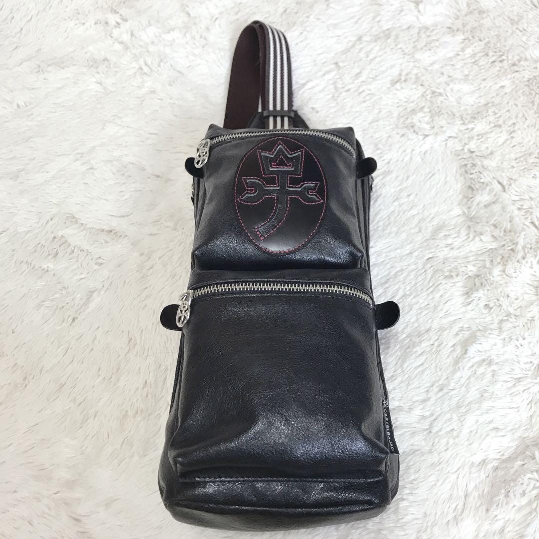 ＣＡＳＴＥＬＢＡＪＡＣカバン Castelbajac Logo Crossbody Shoulder Bag From Japan | eBay
