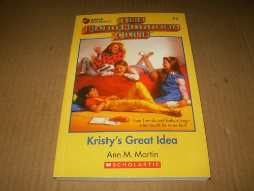 The Baby-Sitters Club par Ann M/ Martin, livre broché #1 très bon état, 2018. - Photo 1/2