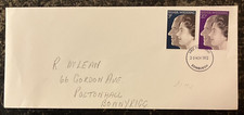 United Kingdom 1972 - Royal Silver Wedding letter fdc stamps set Edinburgh