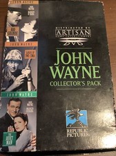 John Wayne - Collectors Pack 1 (DVD, 1999, 3-Disc Set) - RARE - dv13