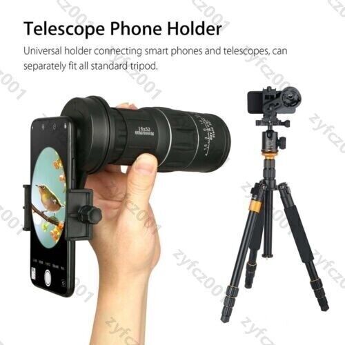 Mobile Phone Holder Mount Adapter Bracket for Telescope Universal Spotting Scope - Picture 10 of 12