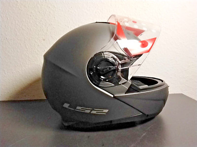 Klapphelm Motorradhelm LS2 Modell FF325 Strobe Silber Matt Gr. M