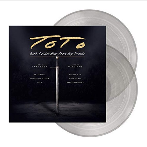Toto With a Little Help From My Friends Signed 2 Clear Vinyl - Picture 3 of 5