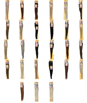 SENSATIONNEL Premium Now Straight 18 Zoll Webart 100% Echthaar Euro WVG