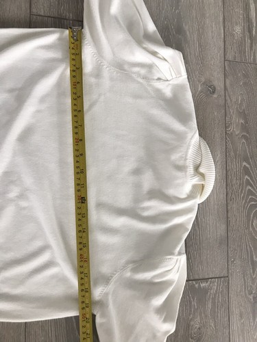 SOUTH 🌸 Roll Neck Ivory Jumper Size 16 #B - Picture 6 of 6