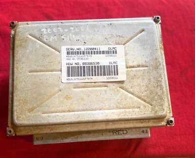 Engine Computer #12200411/2001 Chevy Silverado 1500 | eBay
