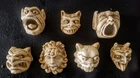 Gargoyle Set 7 Gothic Faces Mythical Wall Sculpture