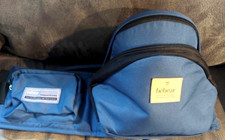 Bebear Baby Hip Seat Carrier Adjustable Small To Large Waist Navy Blue