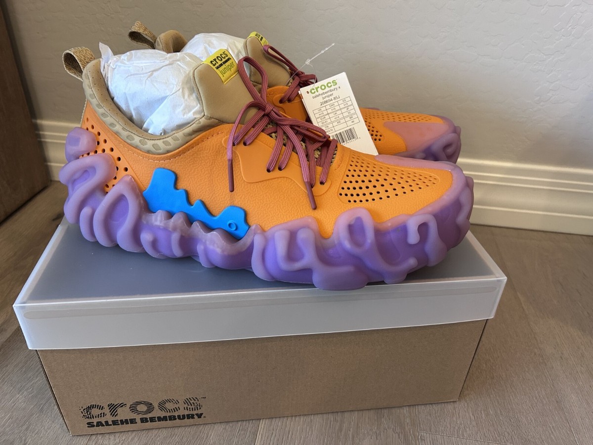 Size 15 - Salehe Bembury x Crocs Pollex Juniper Apricot for sale