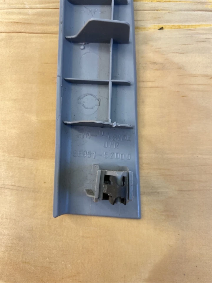 Nissan Quest 2005 tablero delantero panel superior cubierta de moldura lado izquierdo del conductor OEM Foto 3 de 3