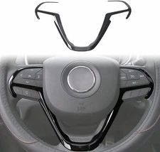 Steering Wheel Moulding Cover Trim for Jeep Grand Cherokee 2014-2020 Accessories